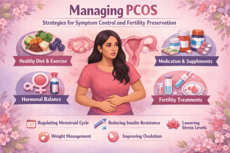 Comprehensive PCOS Treatment in Delhi: Managing Symptoms & Fertility