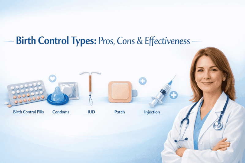 Breaking Down the Different Types of Birth Control – Pros, Cons, and Effectiveness