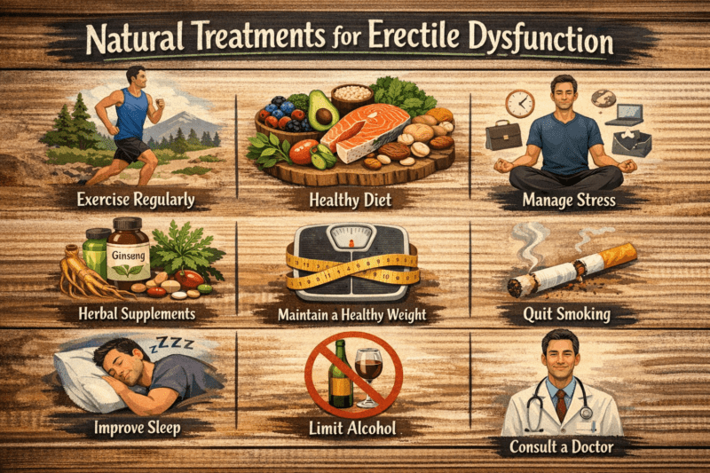Natural Treatments for Erectile Dysfunction